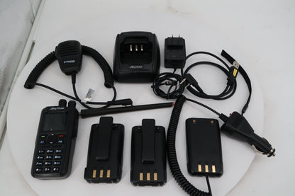 U20484 Used AntyTone AT-D868UV VHF/UHF FM/DMR GPS 7W Handheld Transceiver