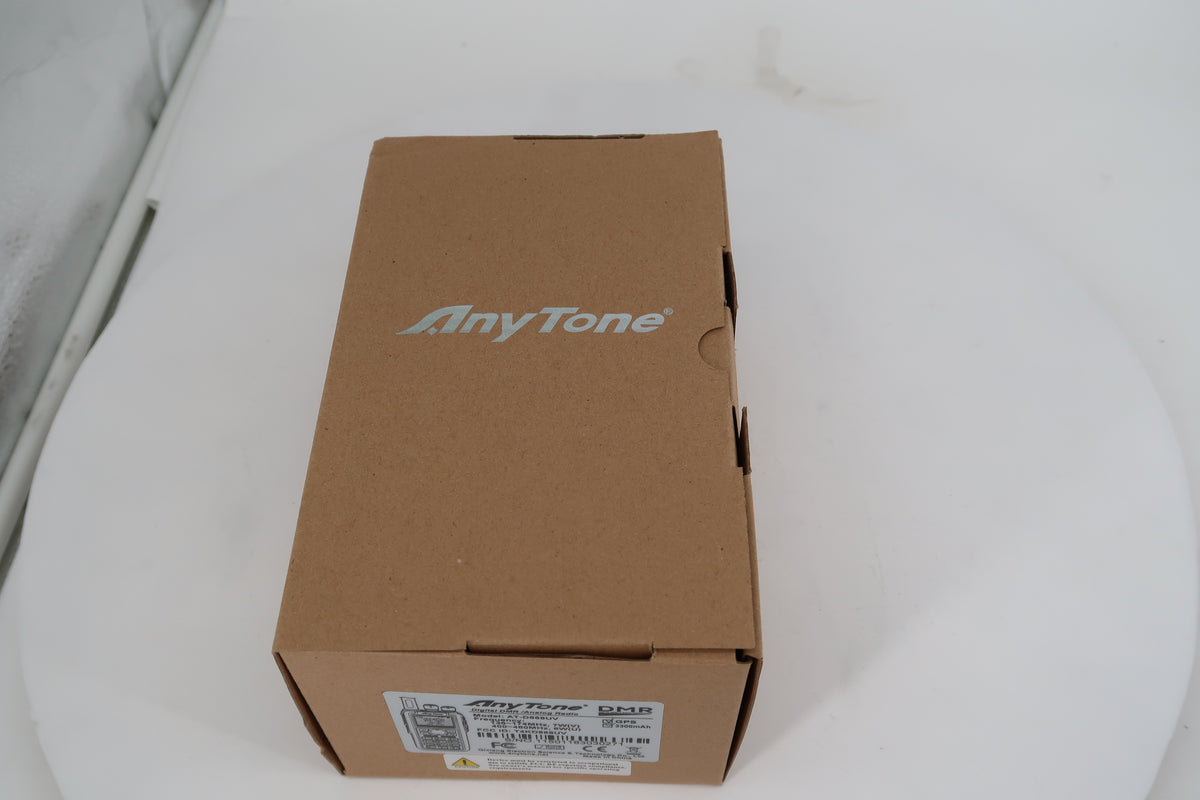 U20484 Used AntyTone AT-D868UV VHF/UHF FM/DMR GPS 7W Handheld Transceiver
