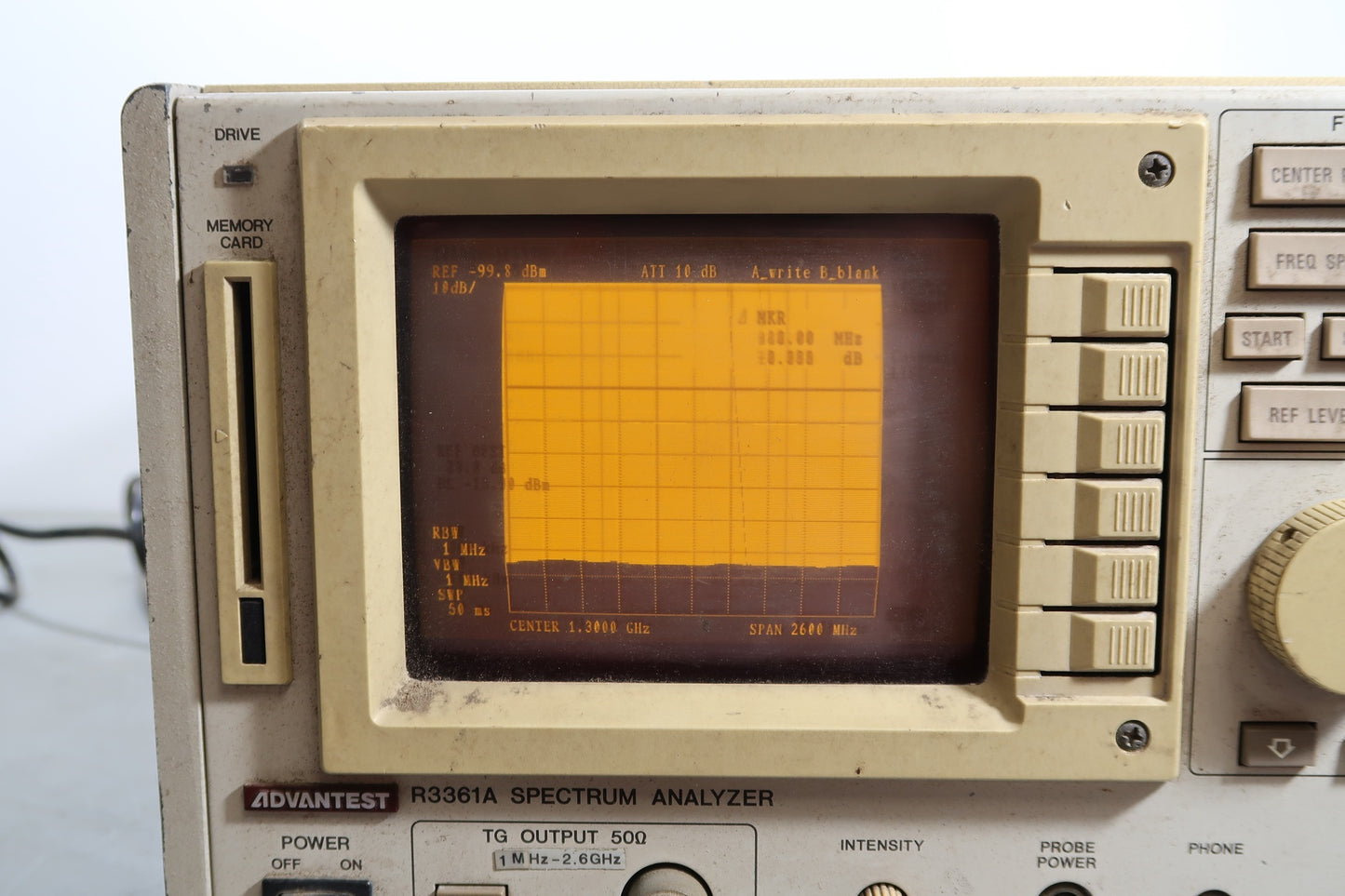 U19593 AS IS Advantest R3361A Spectrum Analyzer