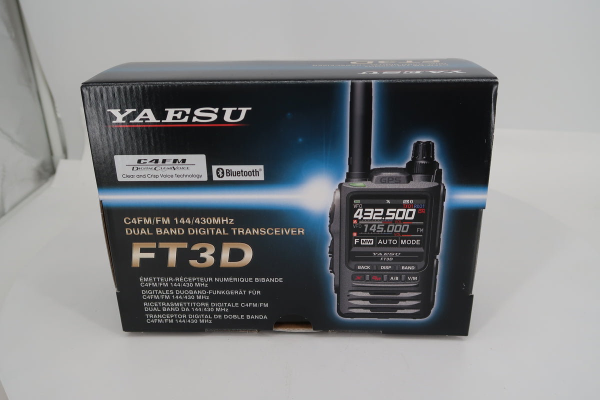 U20485 Used Yaesu FT-3DR C4FM/FM 144/430MHz Dual Band 5W Handheld Transceiver