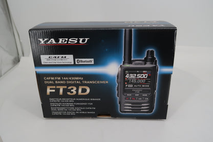 U20485 Used Yaesu FT-3DR C4FM/FM 144/430MHz Dual Band 5W Handheld Transceiver