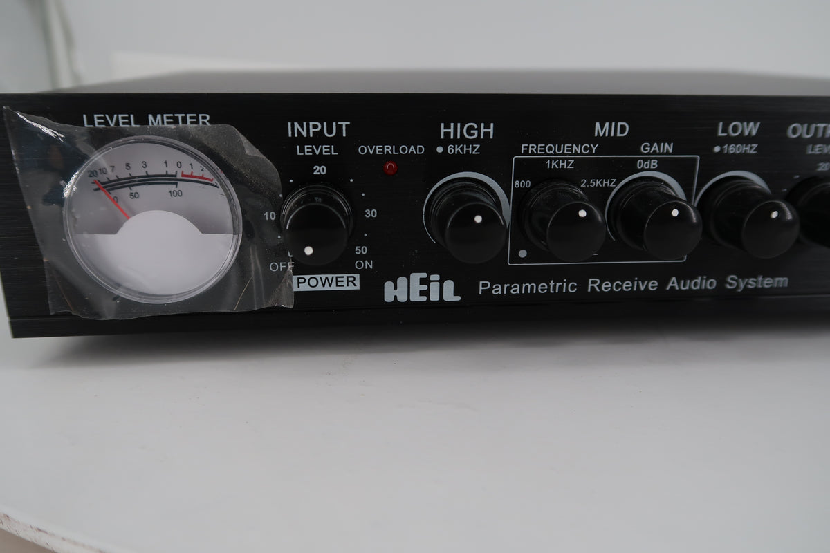 U20486 Used Heil Parametric Receiver Audio System Equalizer (PRASEQ)