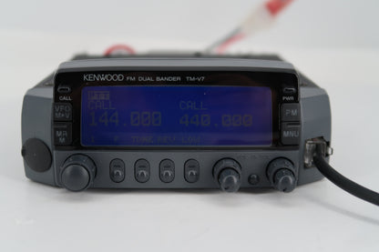 U20489 Used Kenwood TM-V7A 144/440MHz FM Dual Bander Transceiver with VS-3 Voice Unit