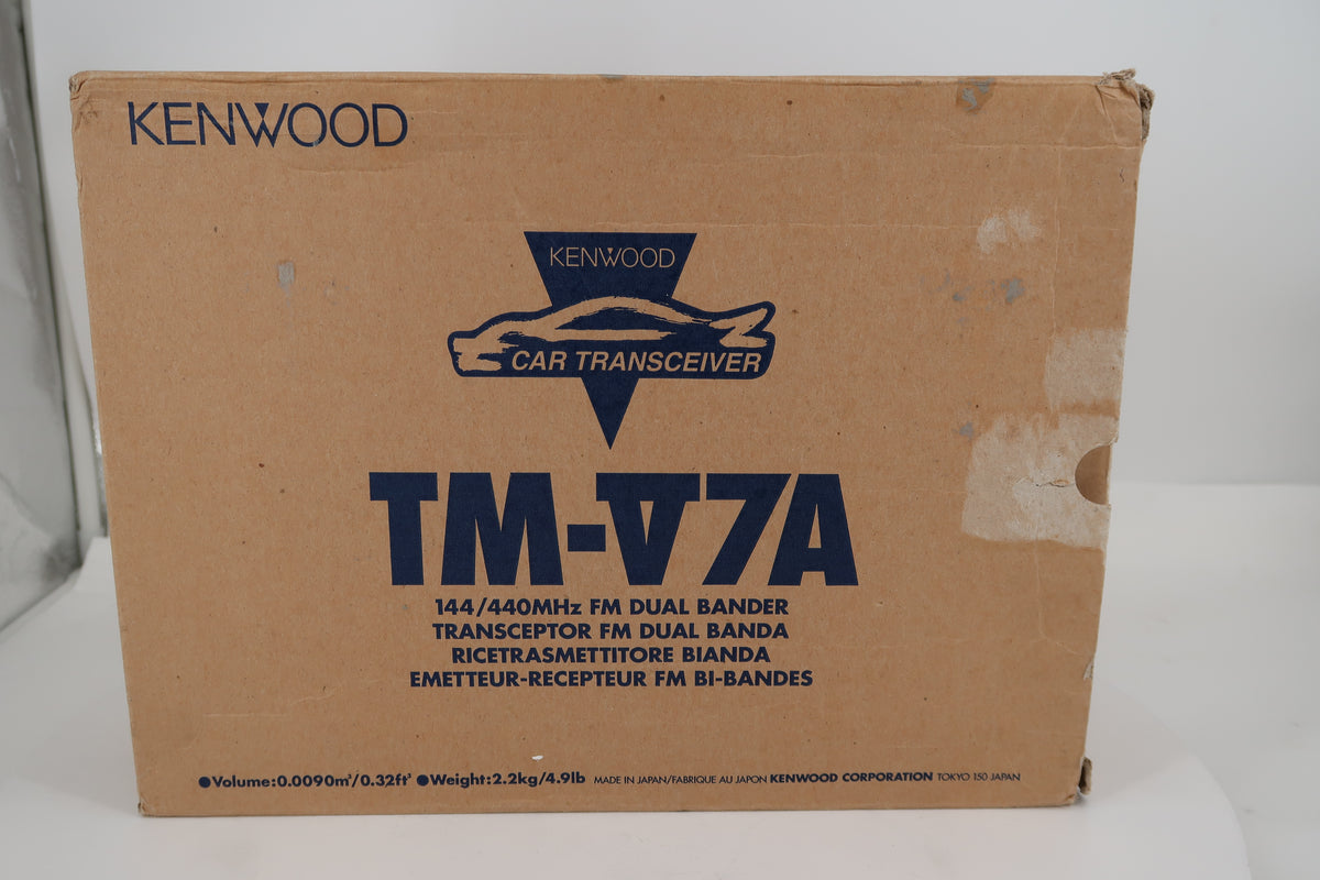 U20489 Used Kenwood TM-V7A 144/440MHz FM Dual Bander Transceiver with VS-3 Voice Unit
