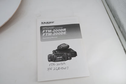U20490 Used Yaesu FTM-200DR C4FM/FM 144/430MHz Dual Band 50W Transceiver