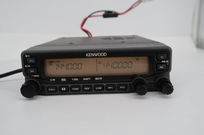 U20493 Used Kenwood TM-V71A 144/440MHz FM Dual Bander 50W Transceiver