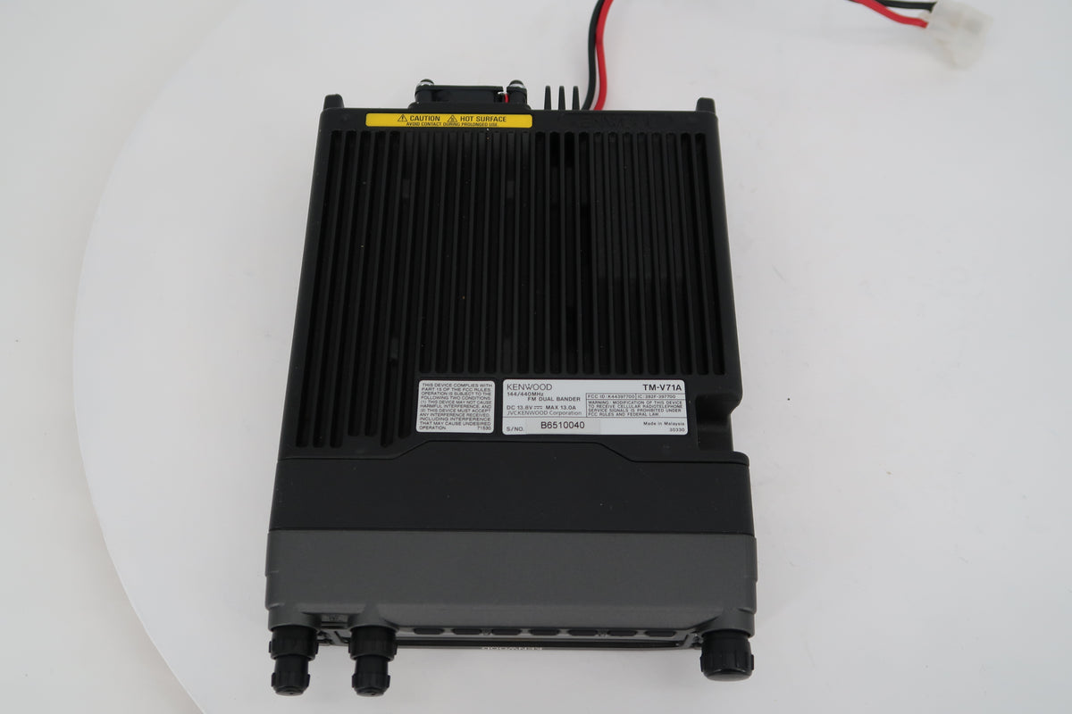 U20493 Used Kenwood TM-V71A 144/440MHz FM Dual Bander 50W Transceiver