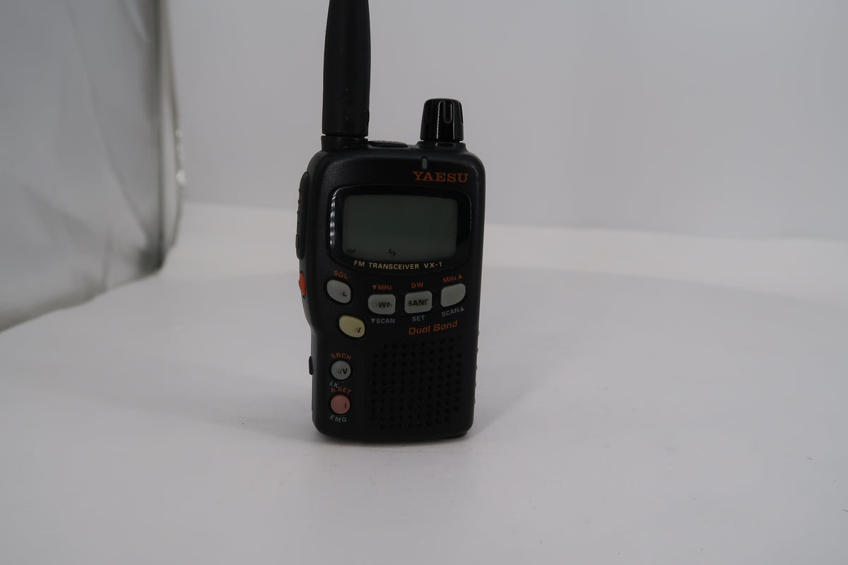 U20497 AS-IS Untested Yaesu VX-1R Dual Band FM Handheld Transceiver