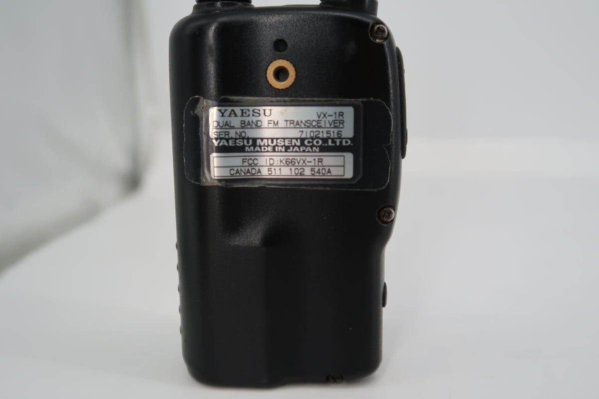 U20497 AS-IS Untested Yaesu VX-1R Dual Band FM Handheld Transceiver