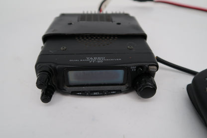 U20498 Used Yaesu FT-90R VHF/UHF Ultra-Compact FM Transceiver Slightly Dim Display