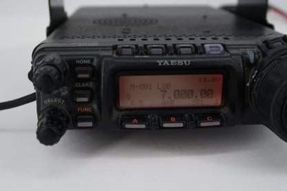U20500 Used Yaesu FT-857D HF/VHF/UHF 100W Multi-Mode Ultra-Compact Transceiver