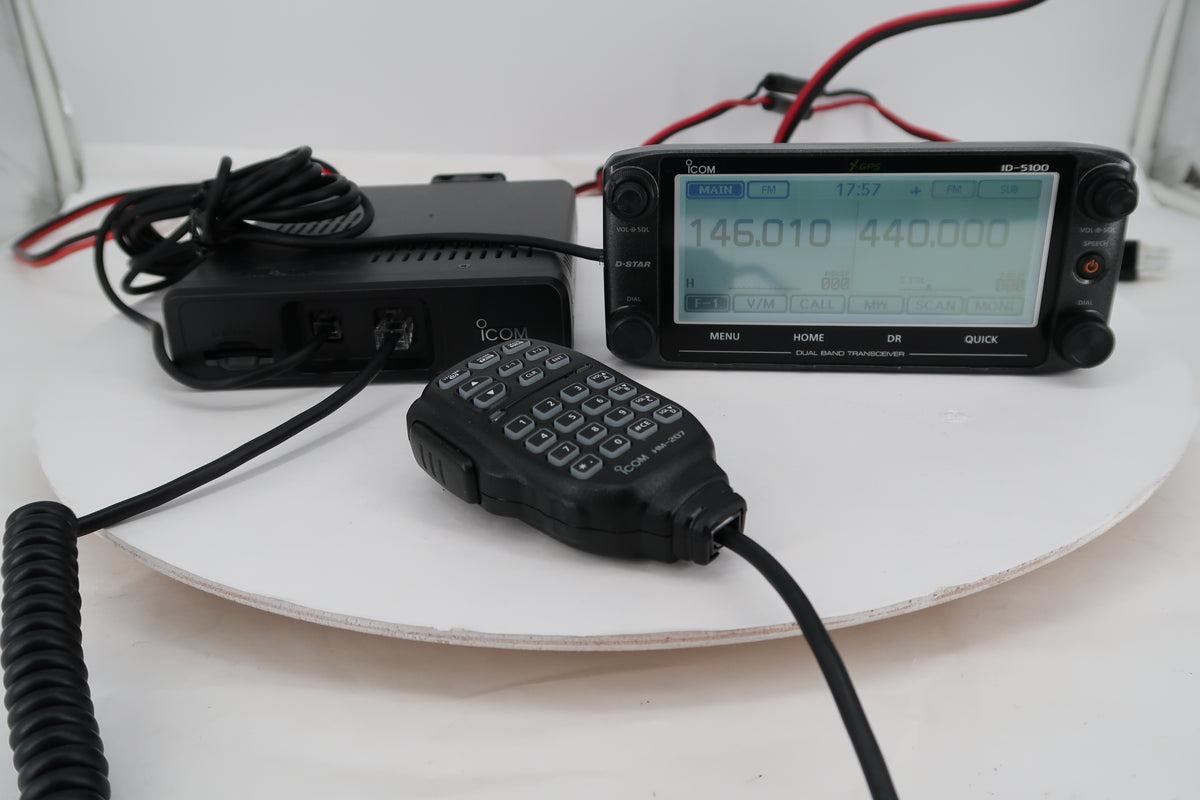 U20501 Used ICOM ID-5100A Dual Band VHF/UHF FM/D-STAR 50W Transceiver