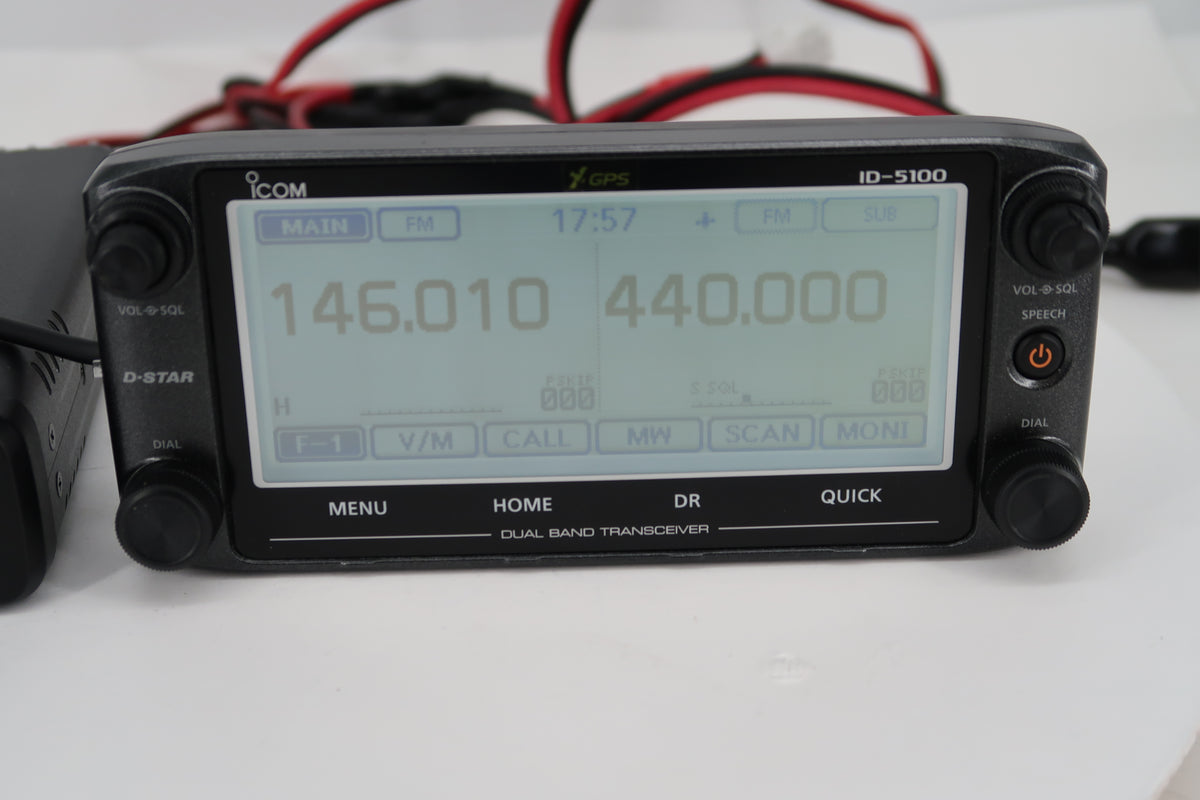 U20501 Used ICOM ID-5100A Dual Band VHF/UHF FM/D-STAR 50W Transceiver