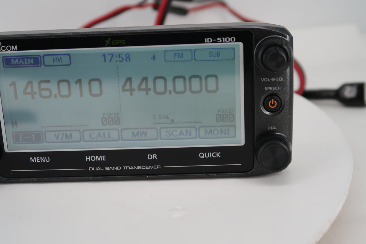 U20501 Used ICOM ID-5100A Dual Band VHF/UHF FM/D-STAR 50W Transceiver
