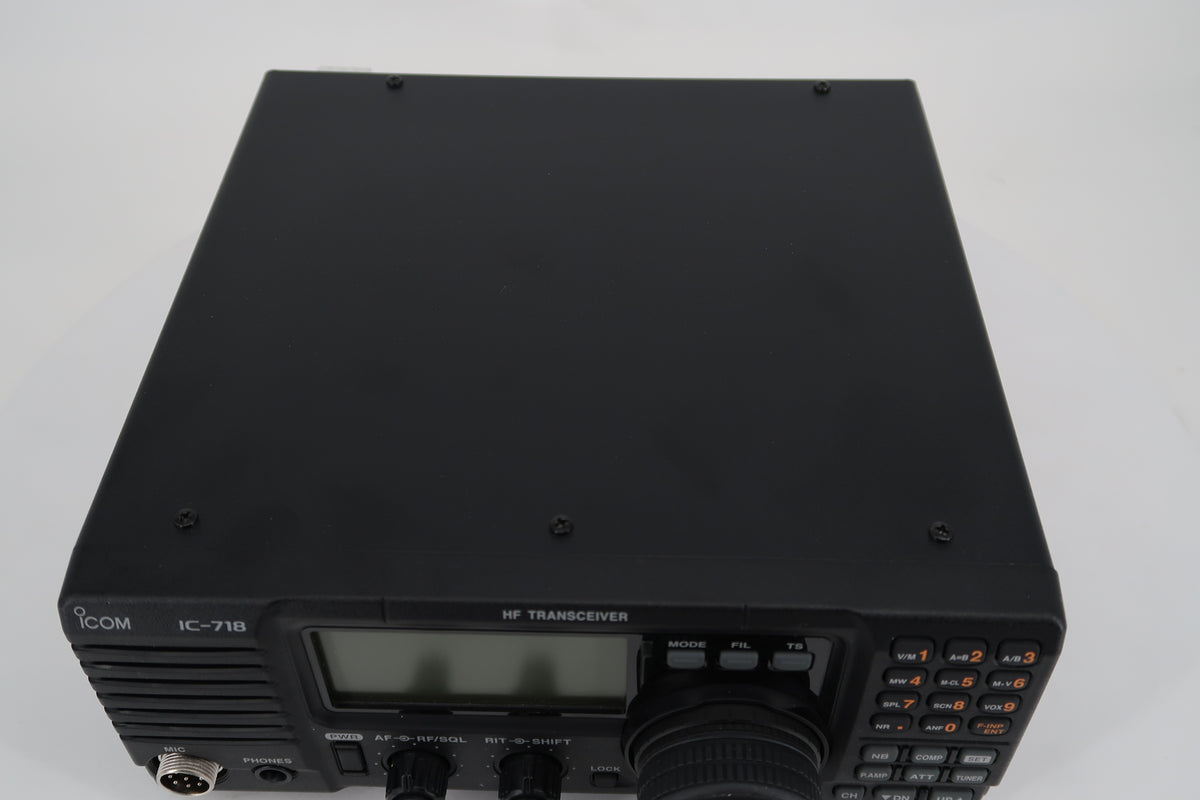 U20502 Used ICOM IC-718 with DSP HF SSB/CW/RTTY/AM 100W Transceiver
