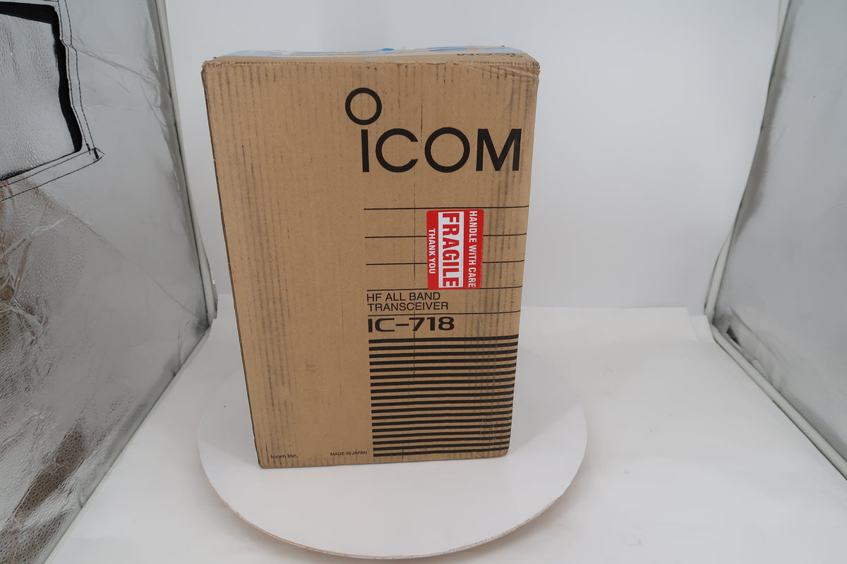 U20502 Used ICOM IC-718 with DSP HF SSB/CW/RTTY/AM 100W Transceiver