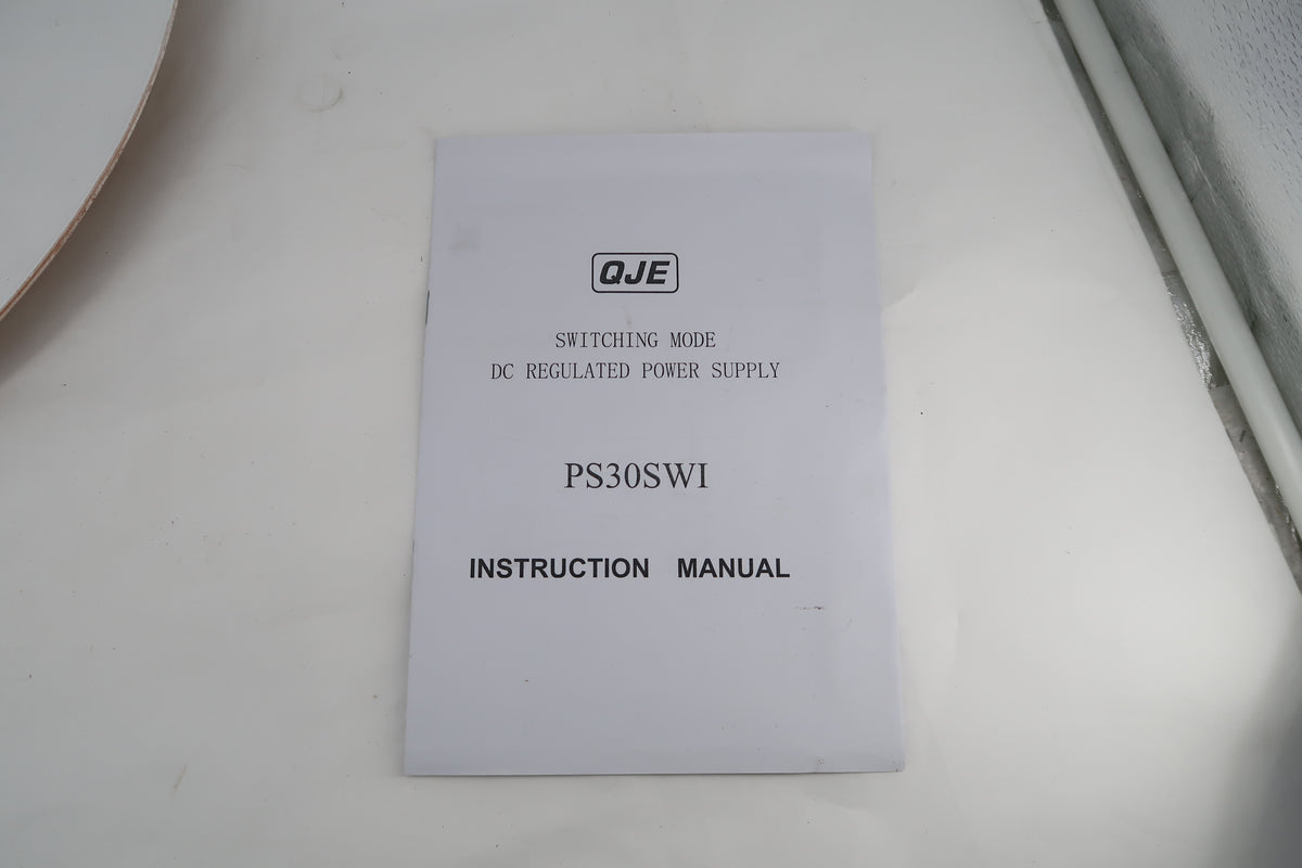 U20504 Used QJE QJ-PS30SWI Switching Power Supply