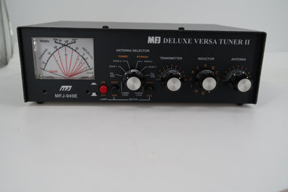 U20505 Used MFJ Deluxe Versa Tuner II MFJ-949E Antenna Tuner 1.8-30MHz 300 Watts