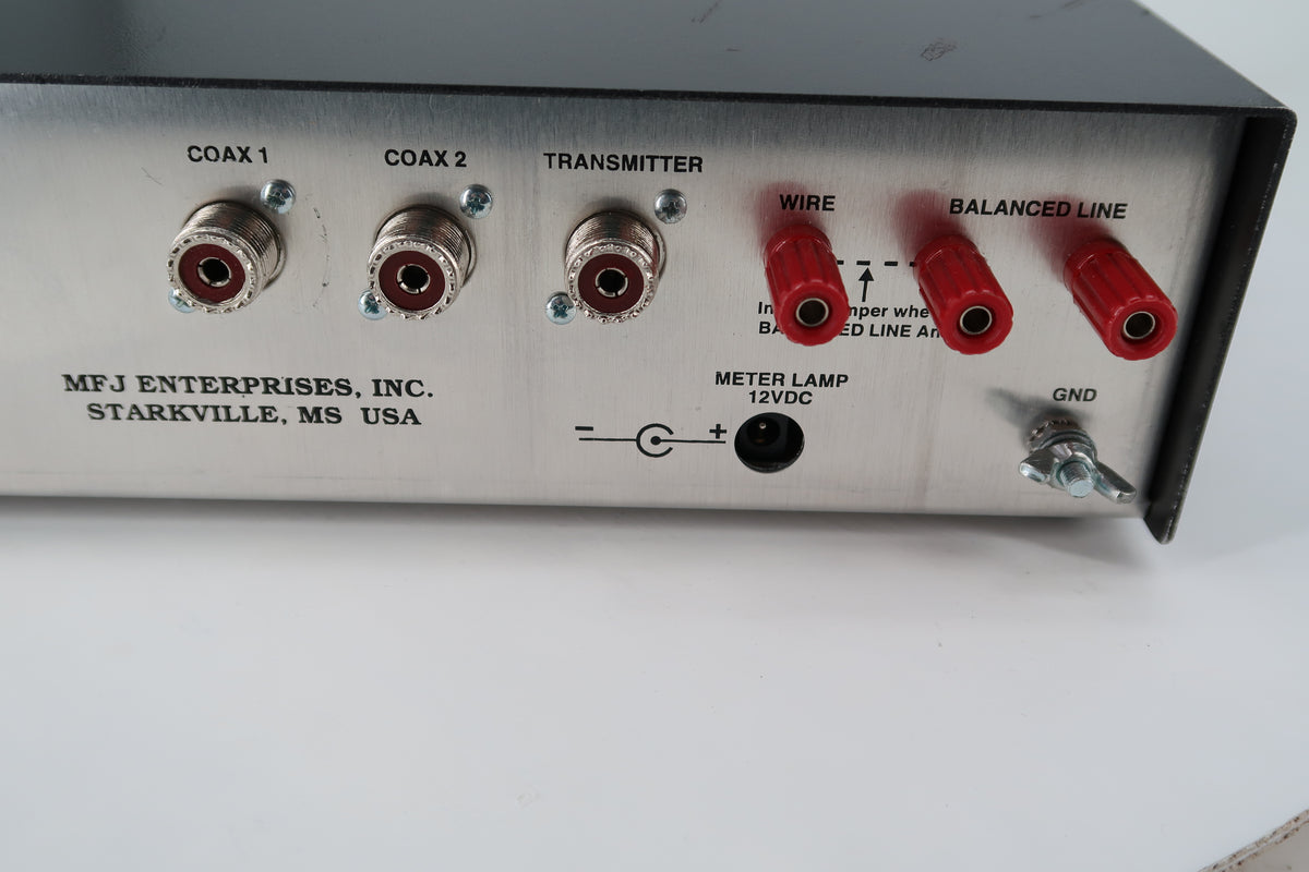 U20505 Used MFJ Deluxe Versa Tuner II MFJ-949E Antenna Tuner 1.8-30MHz 300 Watts