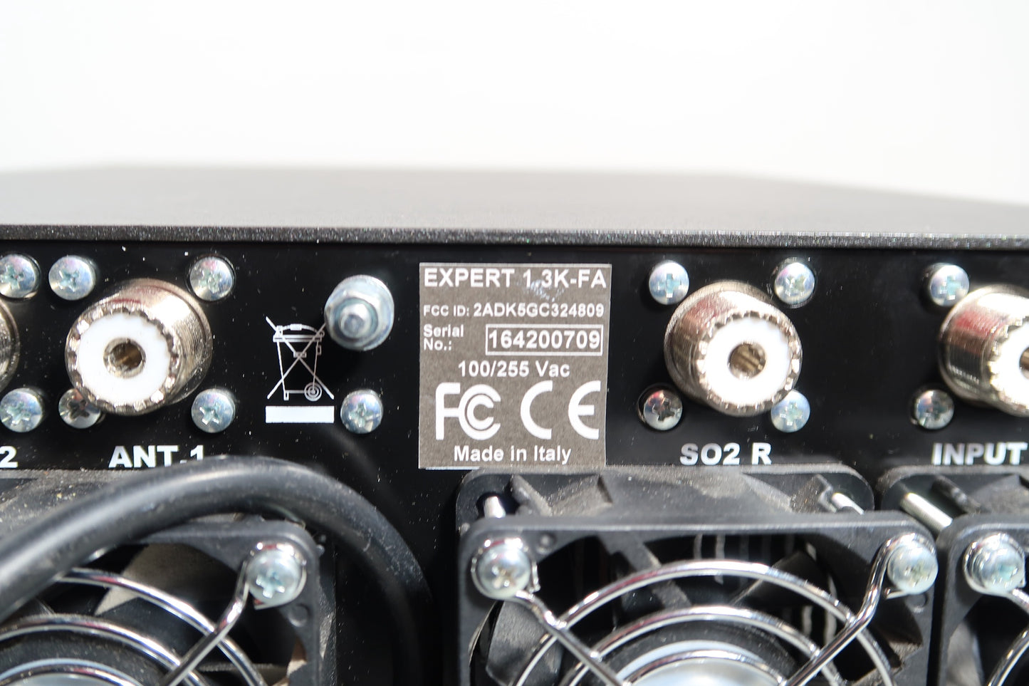 U19659 Used SPE Expert 1.3K-FA Solid State Linear Amplifier With ATU