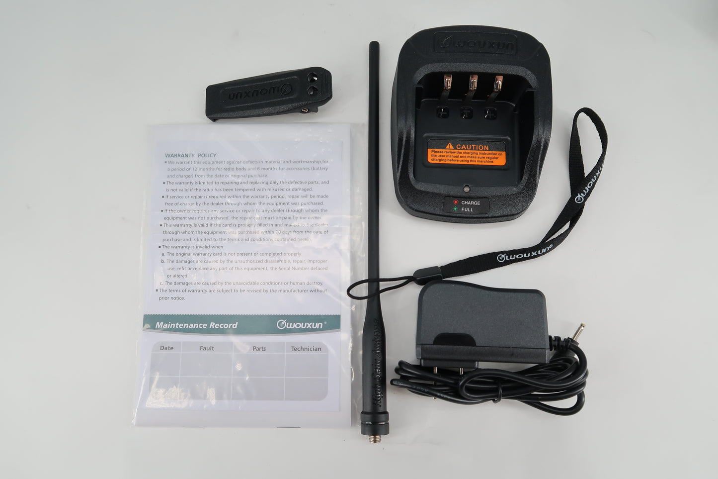 U19679 Used Wouxun KG-UV96 Braille Dual Band Handheld Radio