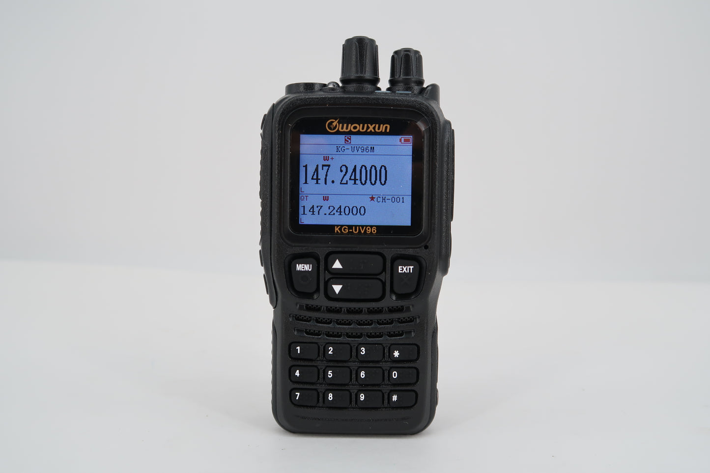U19679 Used Wouxun KG-UV96 Braille Dual Band Handheld Radio