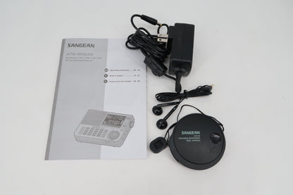 U19684 Used Sangean ATS-909X2 FM/SW/MW/LW/Air Multi-Band Portable Radio
