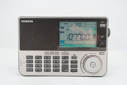 U19684 Used Sangean ATS-909X2 FM/SW/MW/LW/Air Multi-Band Portable Radio