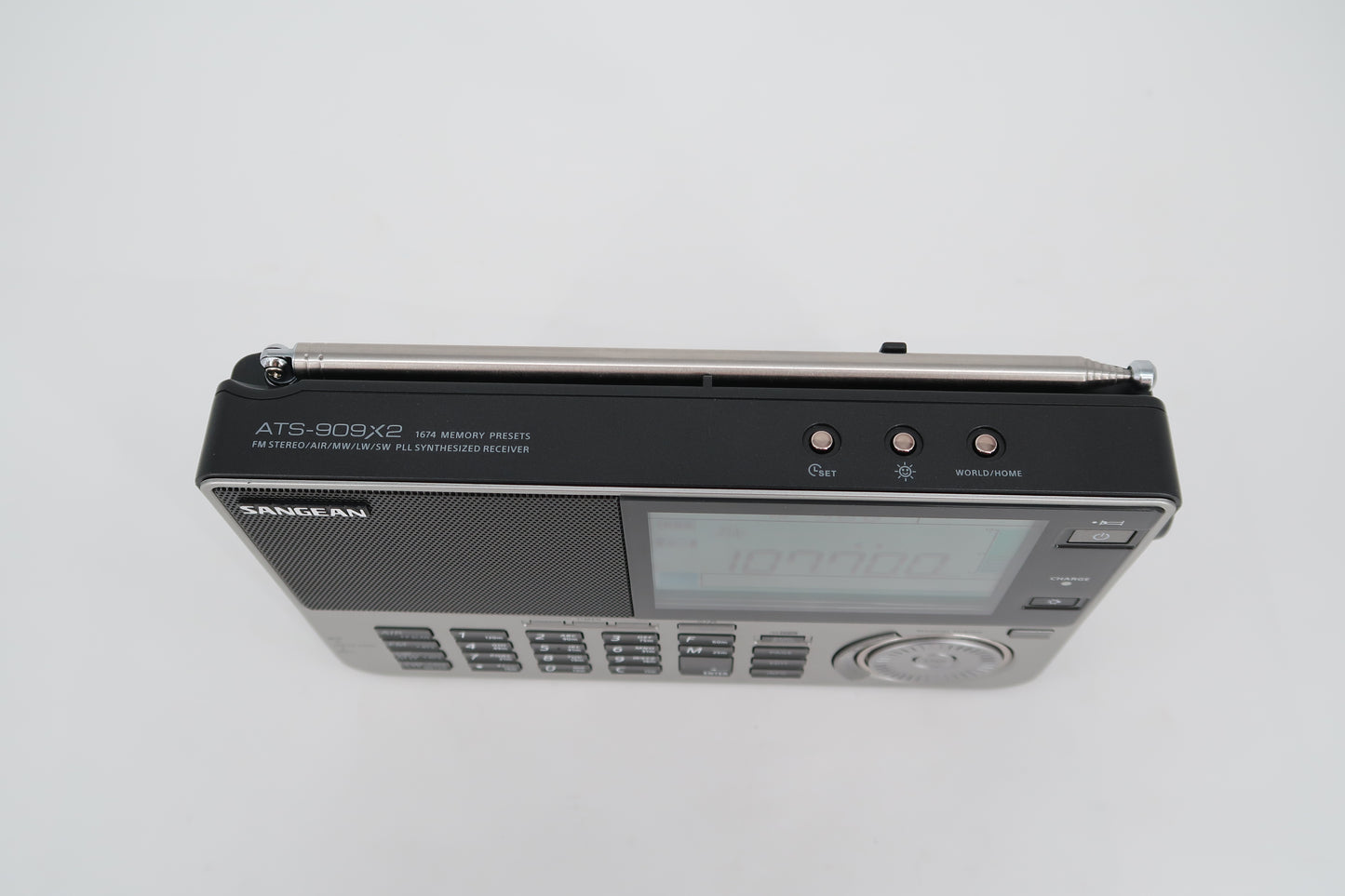 U19684 Used Sangean ATS-909X2 FM/SW/MW/LW/Air Multi-Band Portable Radio