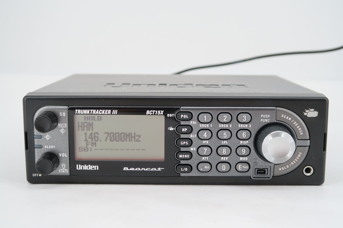 U19686 Used Uniden BCT15X Analog Mobile Trunking Scanner