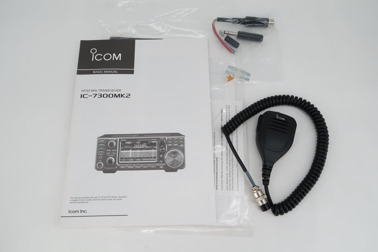 U19687 Used ICOM IC-7300MKII HF/50MHz Transceiver
