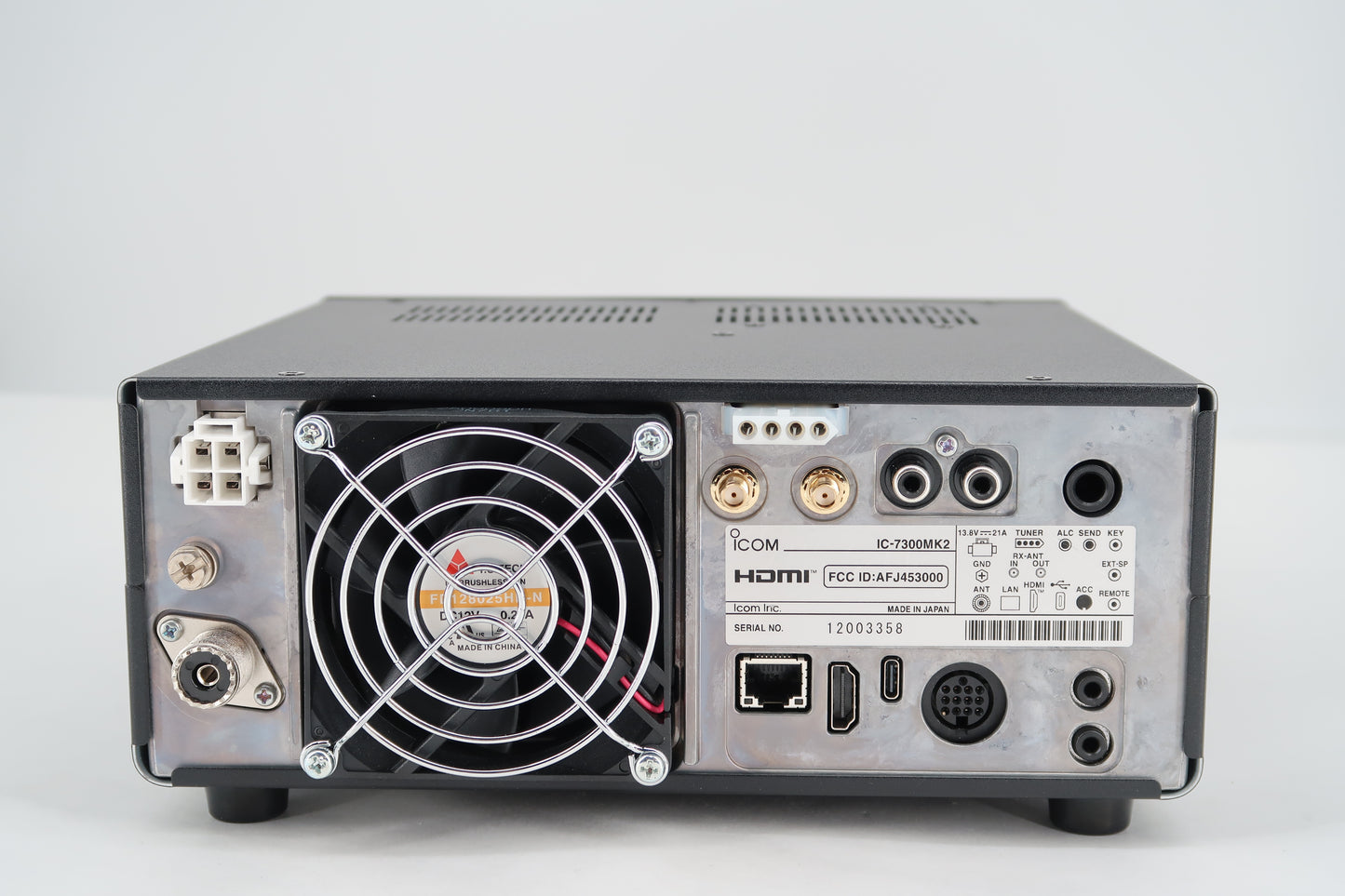 U19689 Used ICOM IC-7300MKII HF/50MHz Transceiver