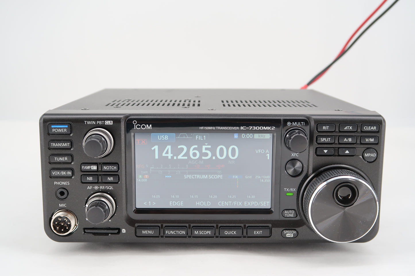 U19691 Used ICOM IC-7300MKII HF/50MHz Transceiver