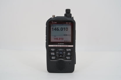 U19699 Used Icom ID-52A VHF/UHF Dual Band Handheld Transceiver No Charger