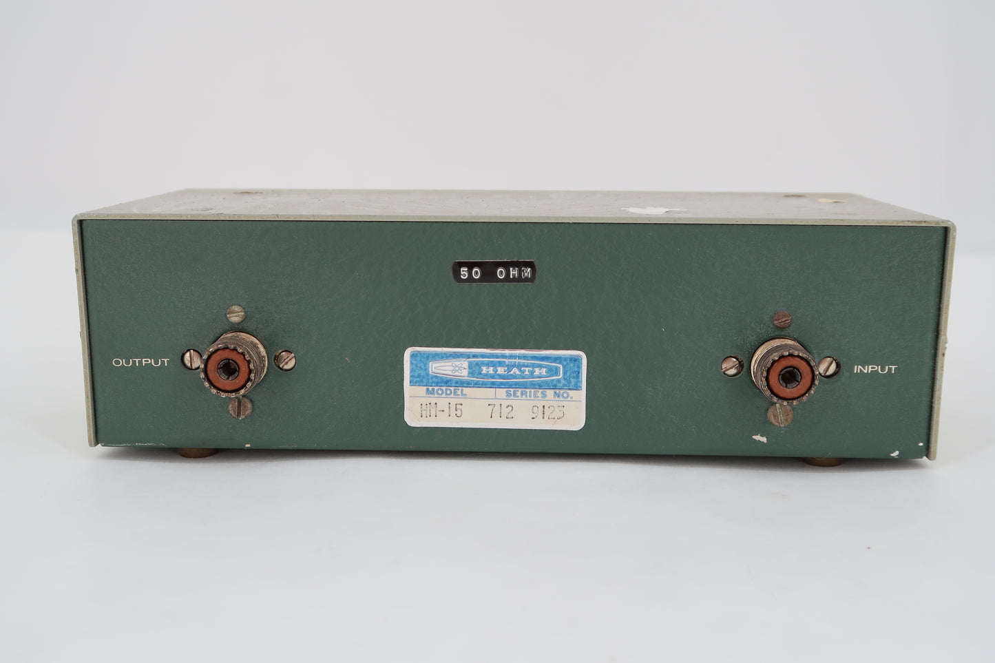 U19704 AS IS Heathkit HM-15 Reflected Power Meter