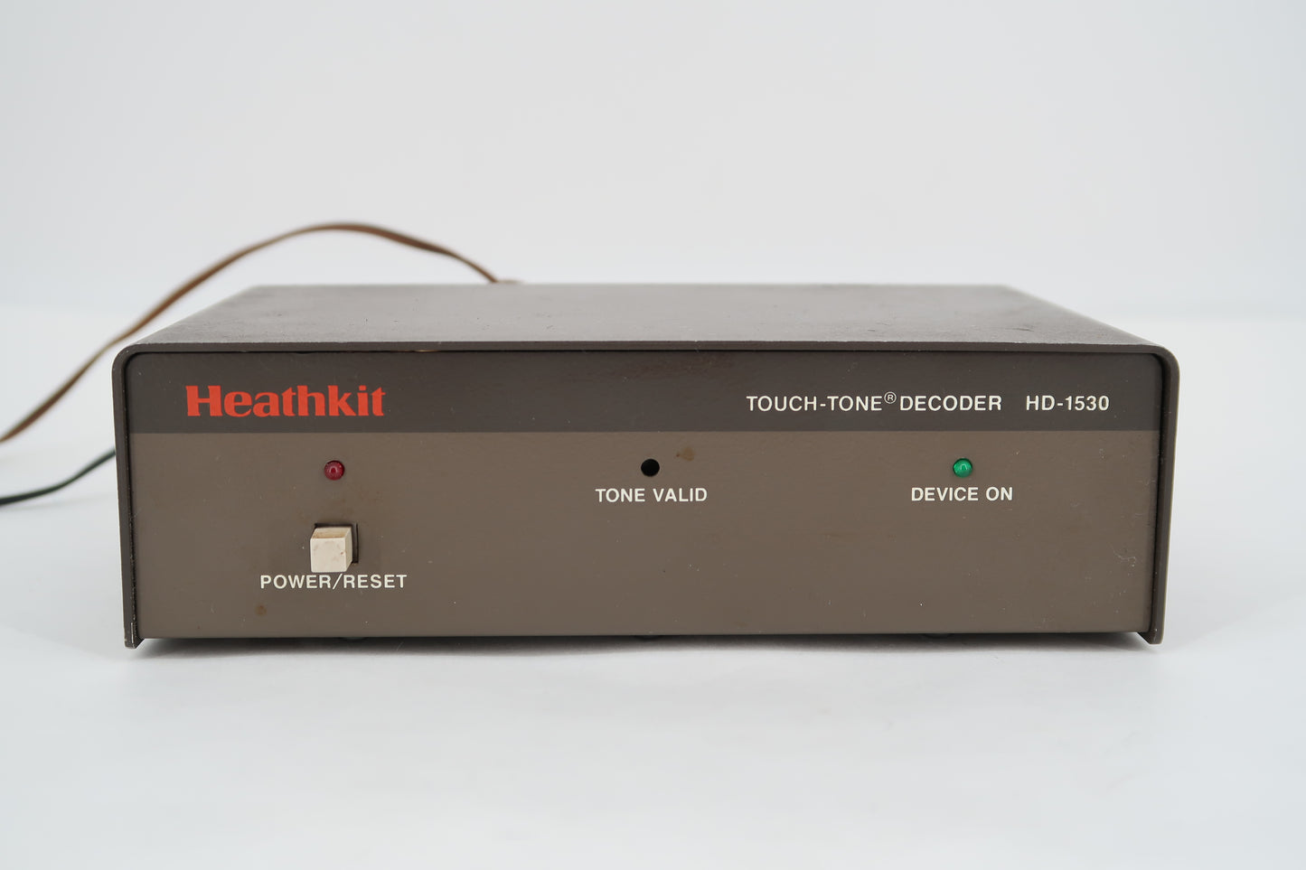 U19720 AS IS Heathkit HD-1530 Touch-Tone Decoder