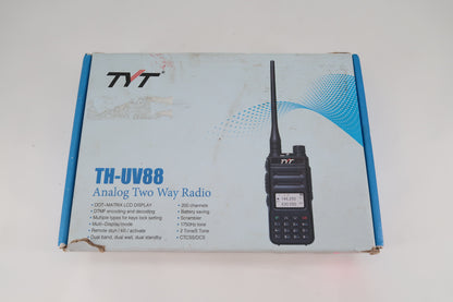 U19708 Used TYT TH-UV88 Dual-Band Two-Way Handheld Radio