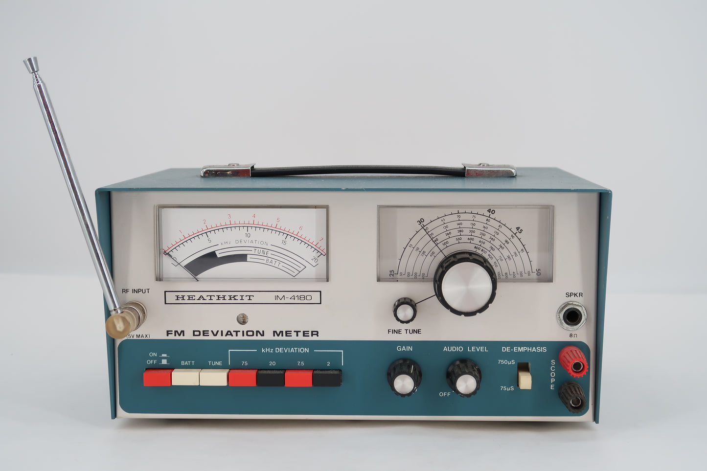 U19705 AS IS Heathkit IM-4180 FM Deviation Meter