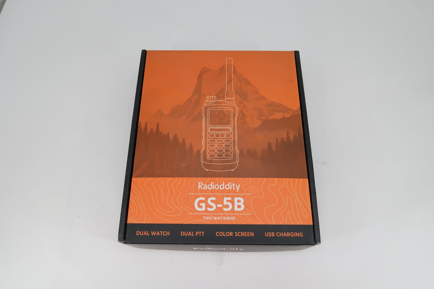 U19711 Used Radioddity GS-5B Handheld Dual Band Analog Radio