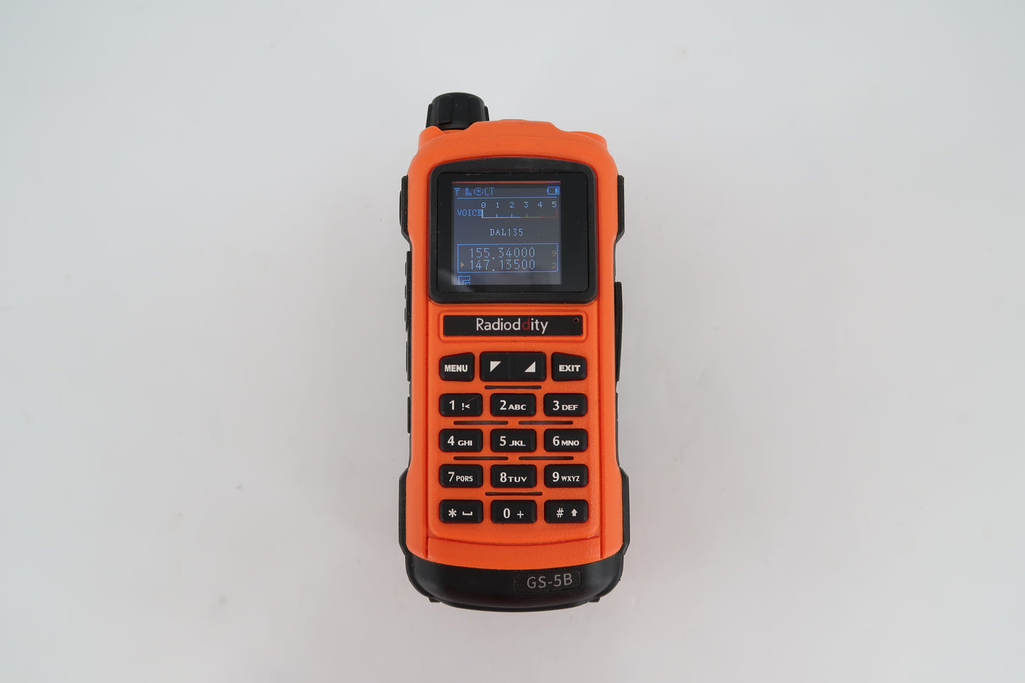 U19711 Used Radioddity GS-5B Handheld Dual Band Analog Radio