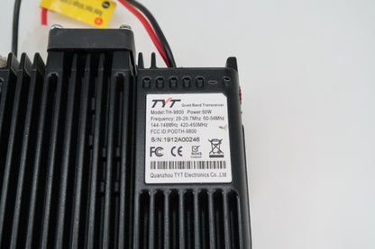 U19713 Used TYT TH-9800 Quad Band FM Mobile Transceiver