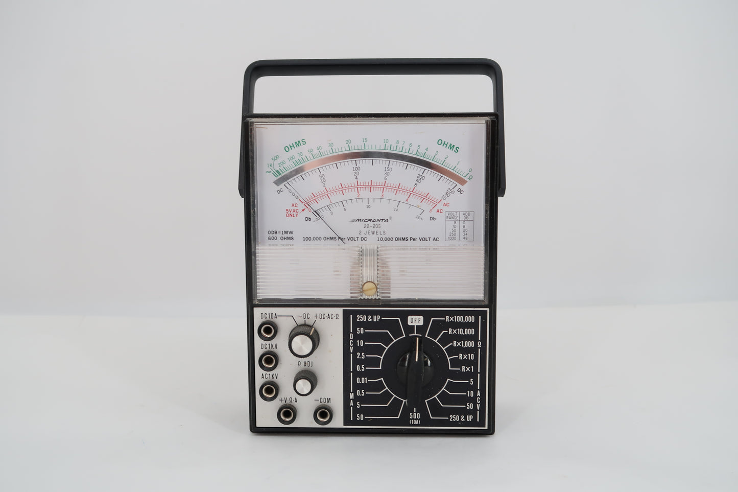 U19714 Used Micronta 22-205 Analog Multimeter