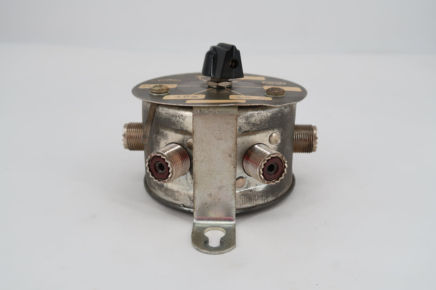 U19739 AS IS Untested B&W Protax Model 376 Coaxial Selector Switch