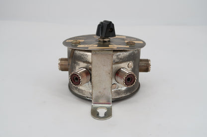 U19739 AS IS Untested B&W Protax Model 376 Coaxial Selector Switch