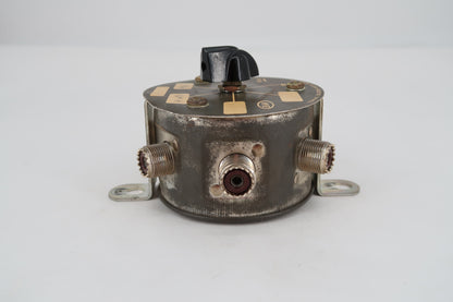 U19739 AS IS Untested B&W Protax Model 376 Coaxial Selector Switch