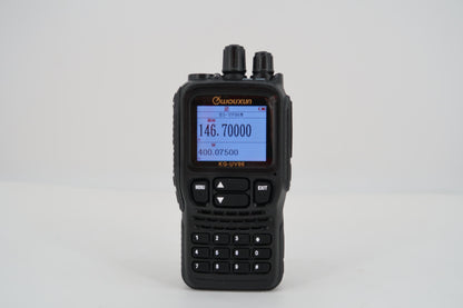 U19716 AS IS Wouxun KG-UV96 Braille Dual Band Handheld Radio (Noisy)