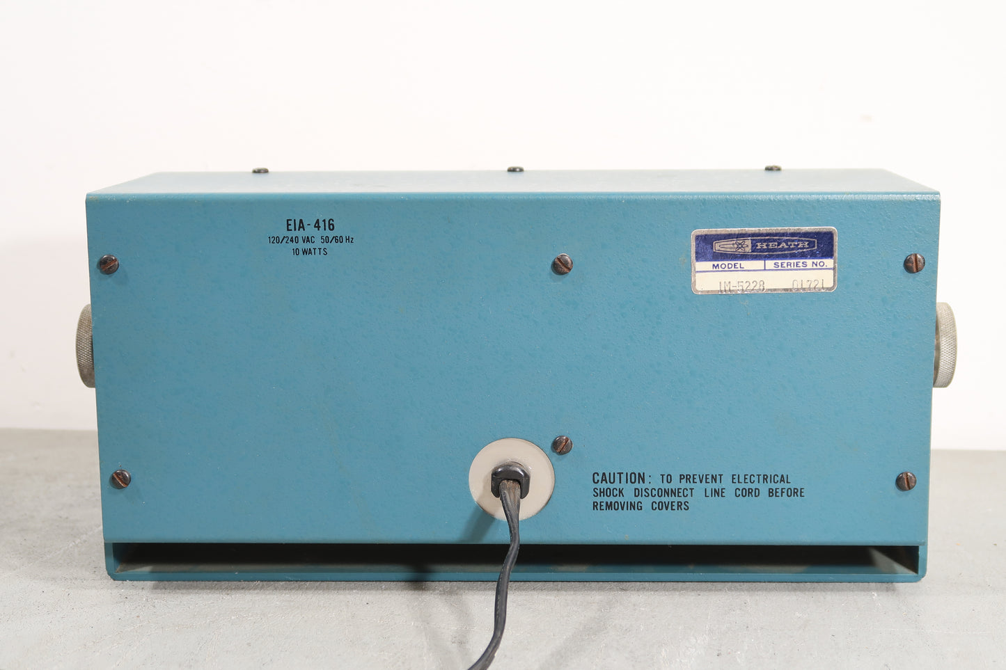 U19717 AS IS Heathkit IM-5228 Vacuum Tube Voltmeter