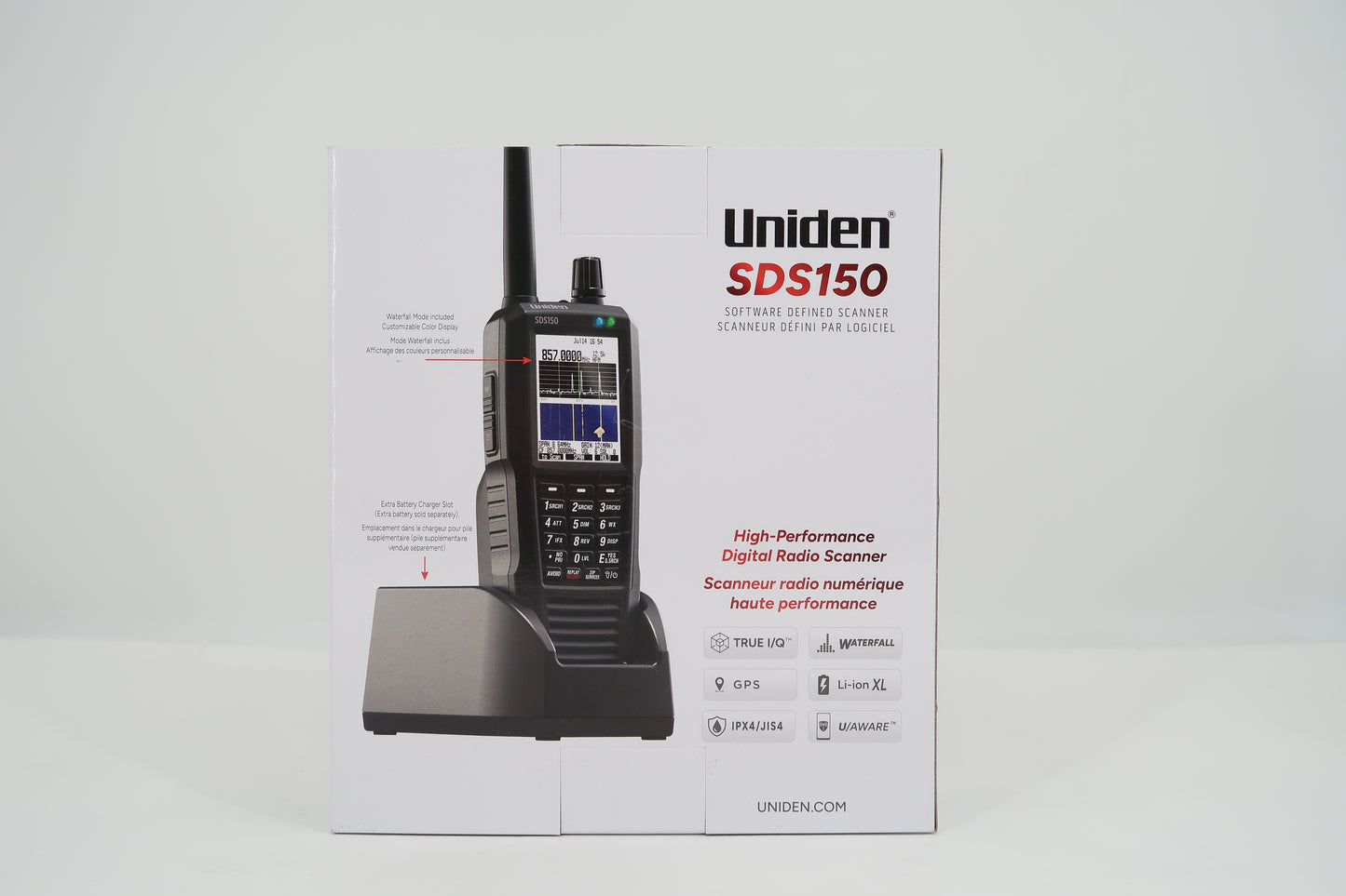 U19725 Used Uniden SDS150 Handheld Scanner