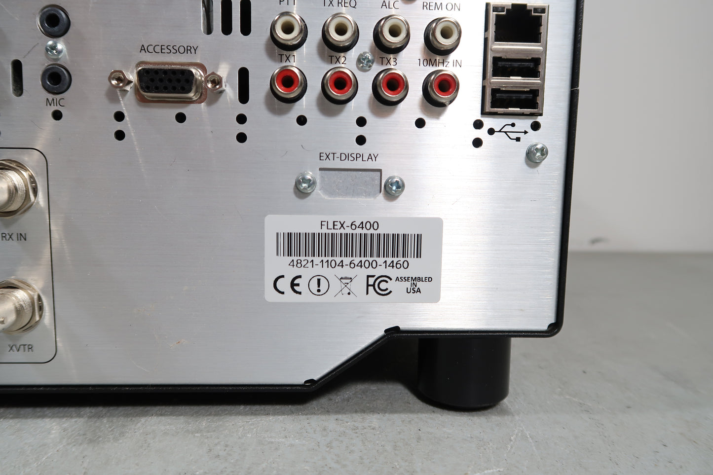 U19743 Used FlexRadio FLEX-6400 SDR HF/50 MHz Transceiver