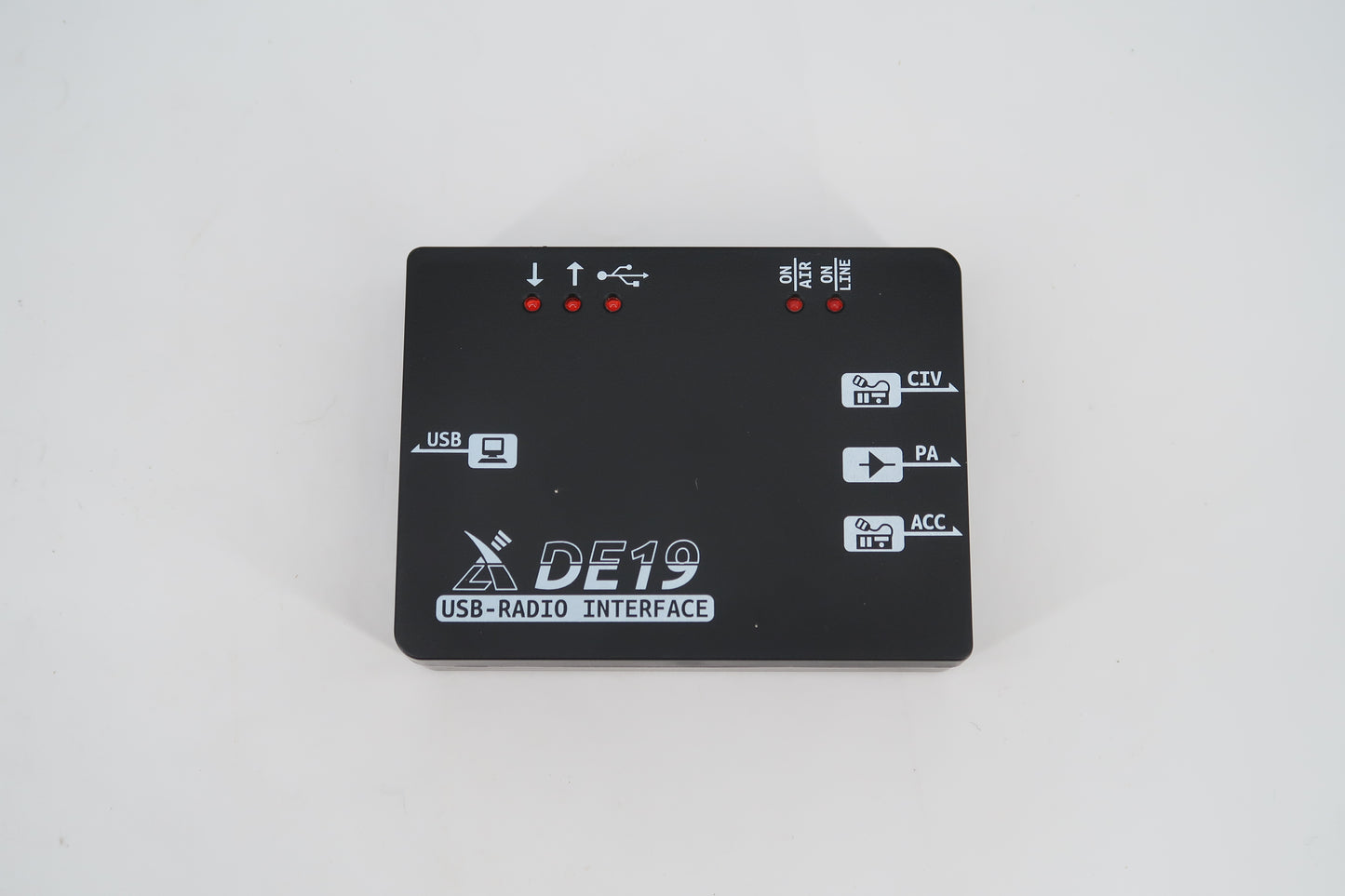 U19745 Used Xiegu DE-19 USB Interface Unit & Accessory Kit for Xiegu G90